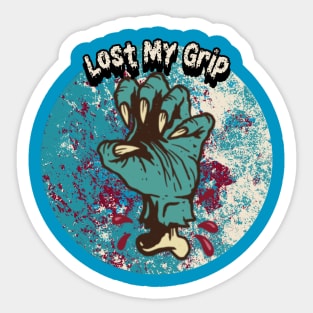 Lost My Grip Graphic Sticker